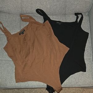 2 Women's Bodysuit Tops